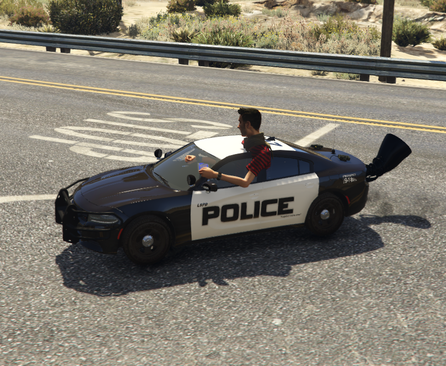 Police Rocket Car (tcrp02)