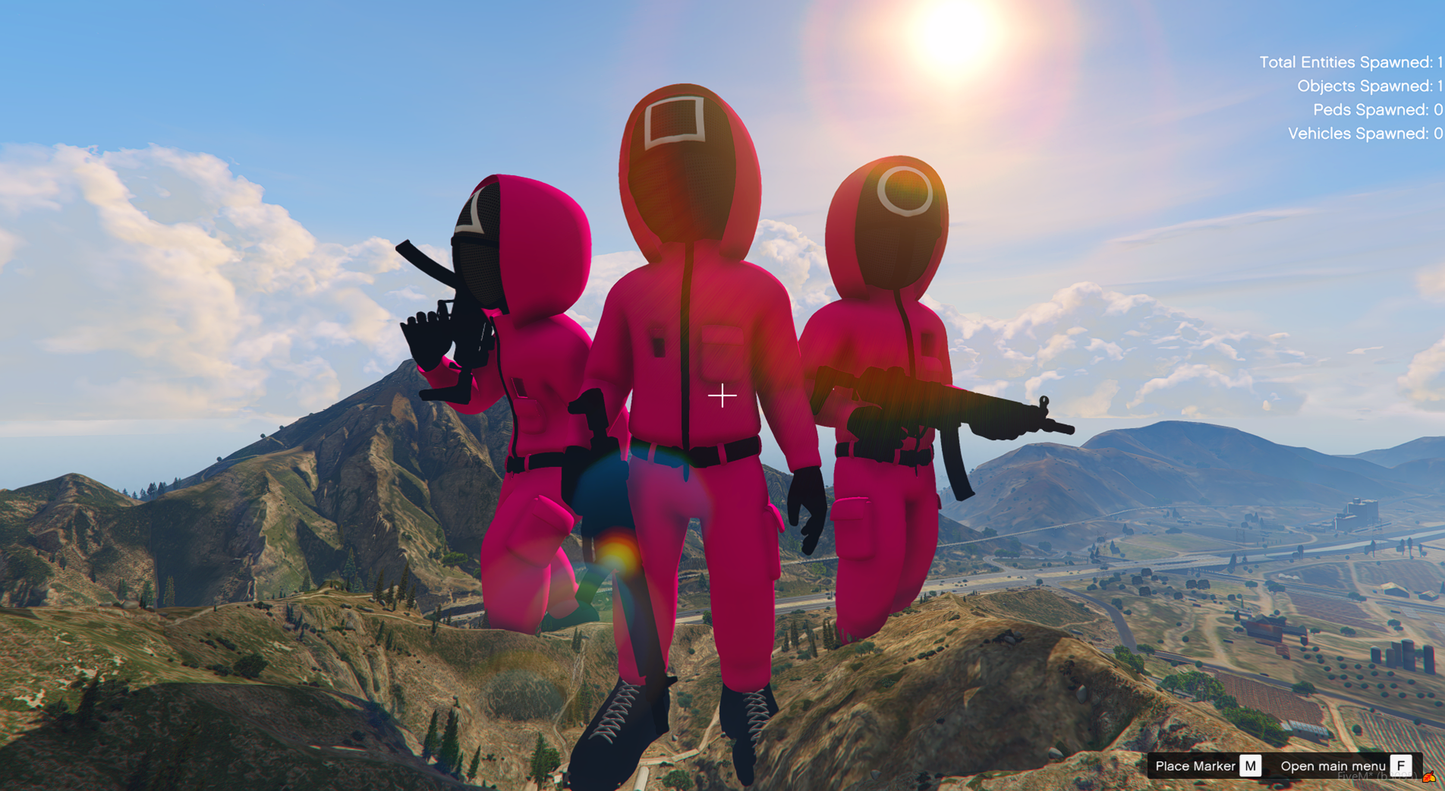 What's inside Squid Game Guards?