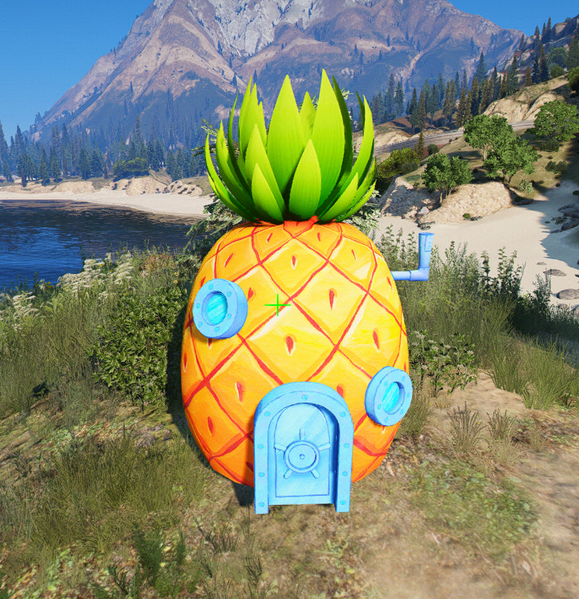 Sponge Bob pineaple_house