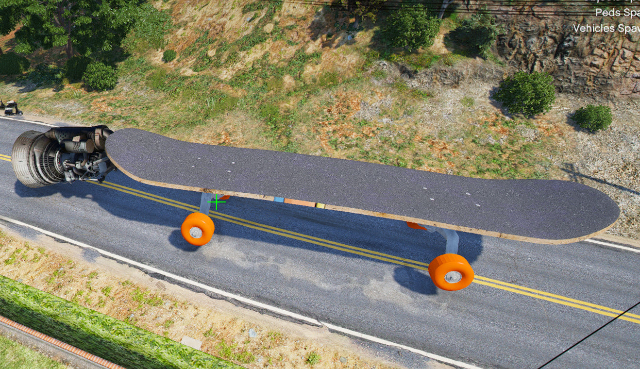 Big Skateboarding 17 Vehicle