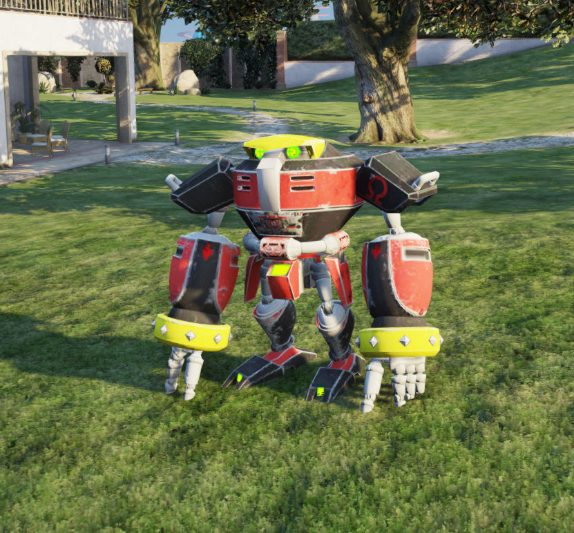 Sonic Omega Damaged
