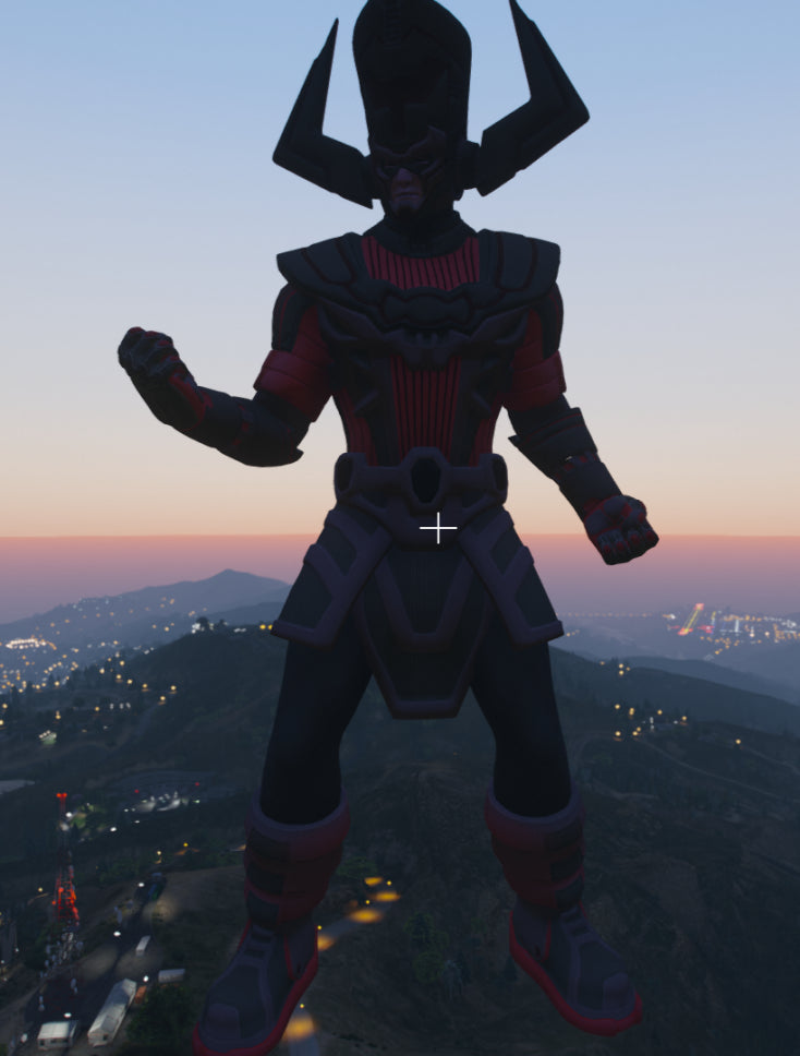 Galactus Statue
