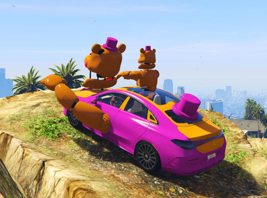 Fnaf Freddy Car