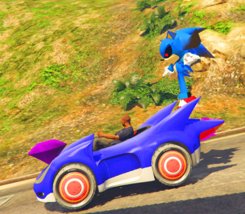 Sonic.exe car 2