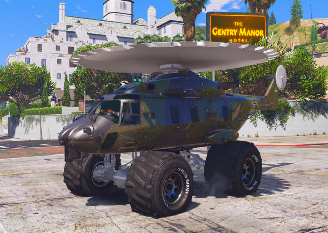 Helicopter Car FLY