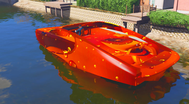 Boat Cocacola