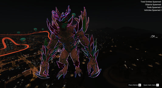 Diamond Spiderman Statue