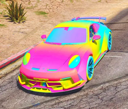 Rainbow Car