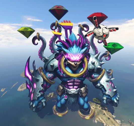 Sonic Monster Statue