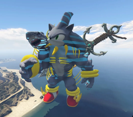 Sonic Shark Statue
