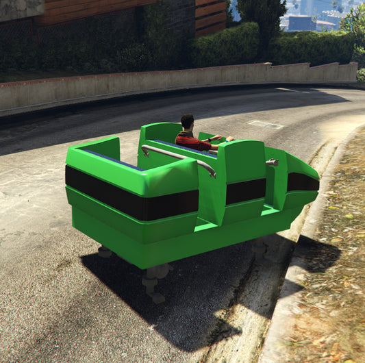 Funny Car Green