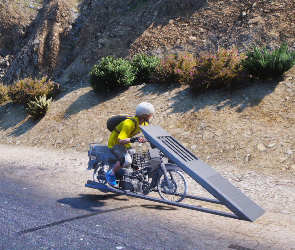 Bike ramp Stunt 8 – ZonZo Mods