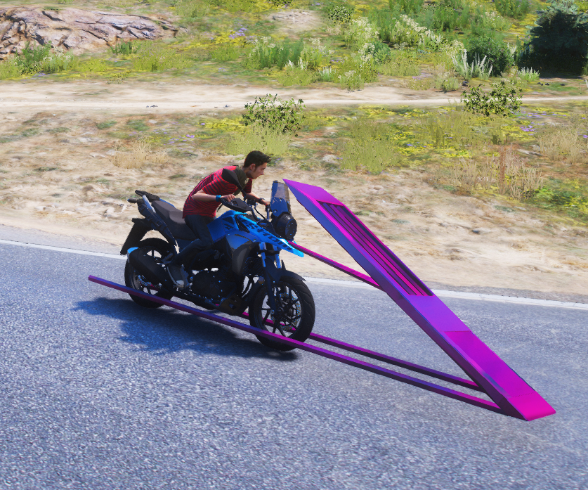 Bike ramp Stunt 20 โ ZonZo Mods