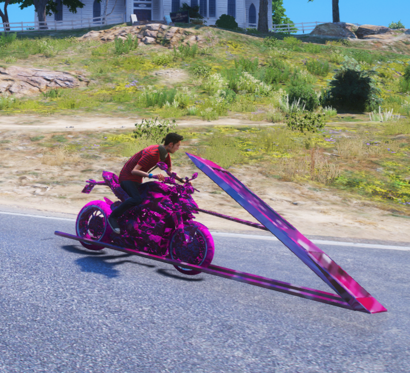 Bike ramp Stunt 23 โ ZonZo Mods