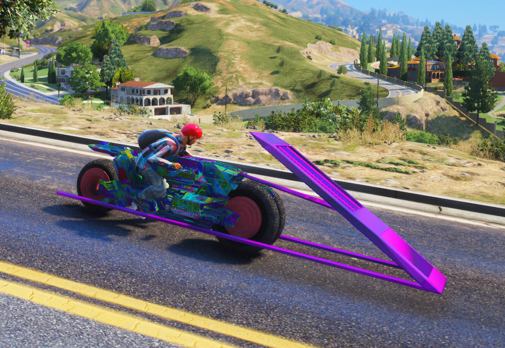 Fivem Ramp Textures Bike ramp Stunt 30 – ZonZo Mods