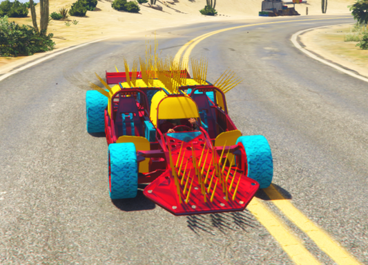 Spyke Faster Car Stunt 17