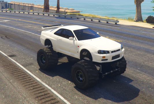 Monster Boat Car 02