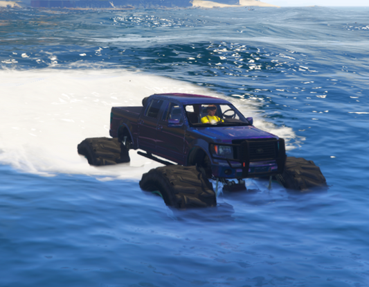 Monster Boat Car 06