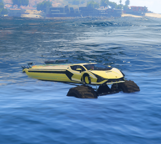 Monster Boat Car 07