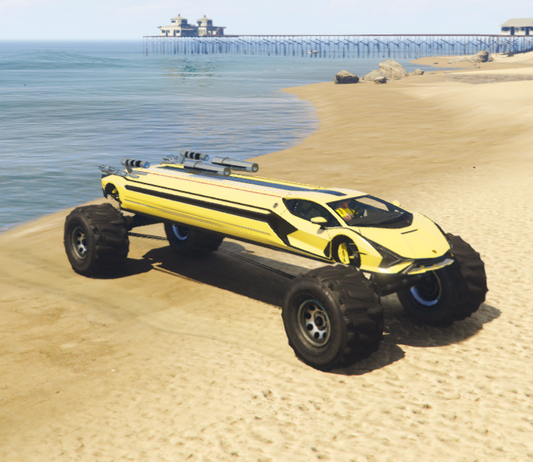 Monster Boat Car 07