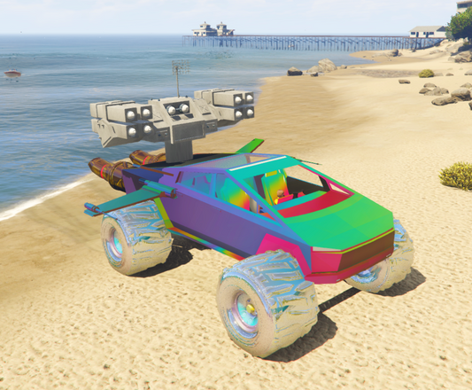 Monster Boat Car 08