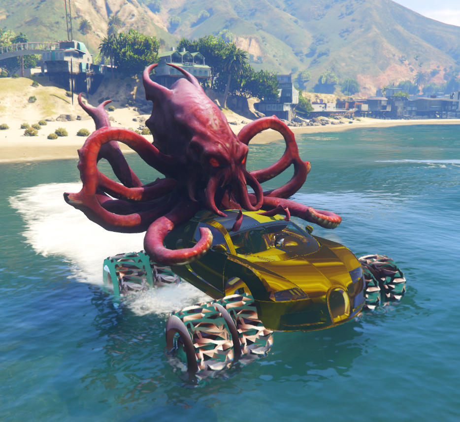 Monster Boat Car 09