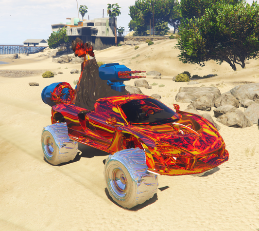 Monster Boat Car 10