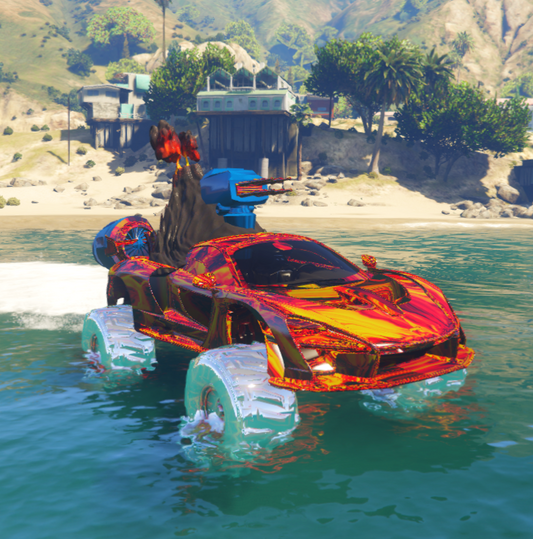 Monster Boat Car 10