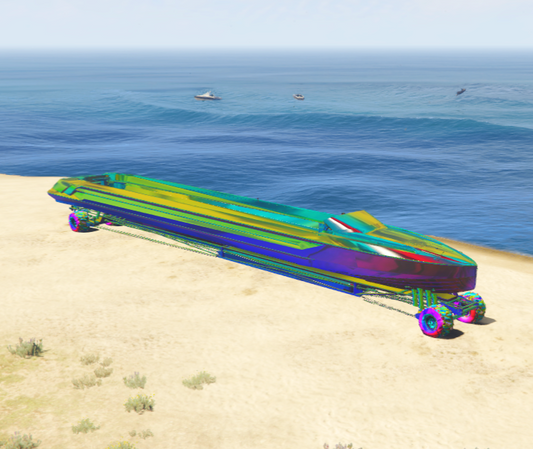 Stretched Longest Boat Car 09