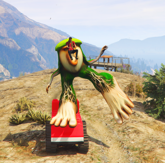 Italian Brainrot brrbrr car