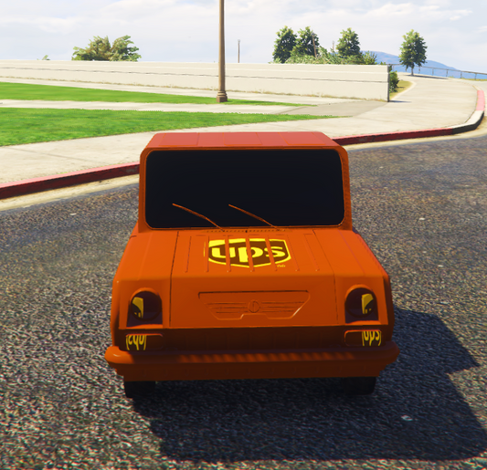 UPS car 02