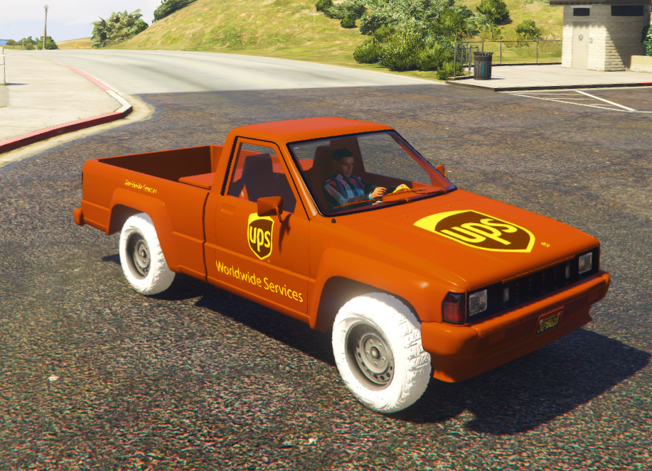UPS car 04