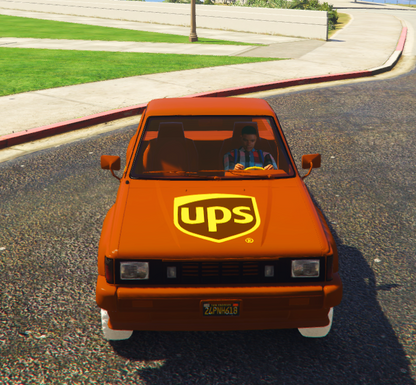 UPS car 04