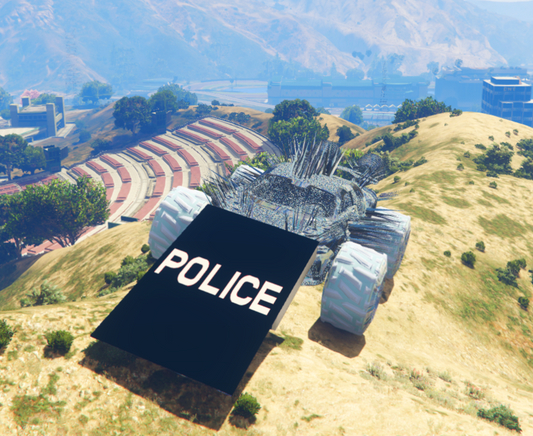 Ramp Cop Car 10