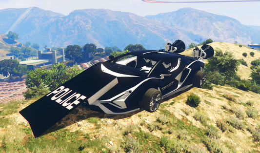 Ramp Cop Car 11
