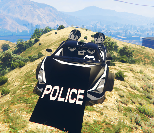 Ramp Cop Car 11