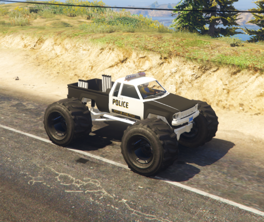 Police Monster Truck 2
