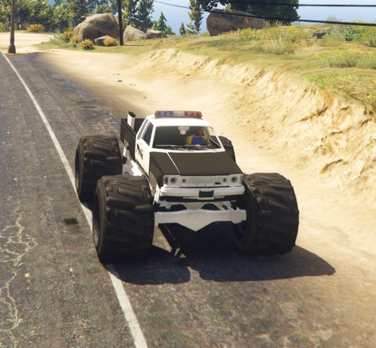 Police Monster Truck 2