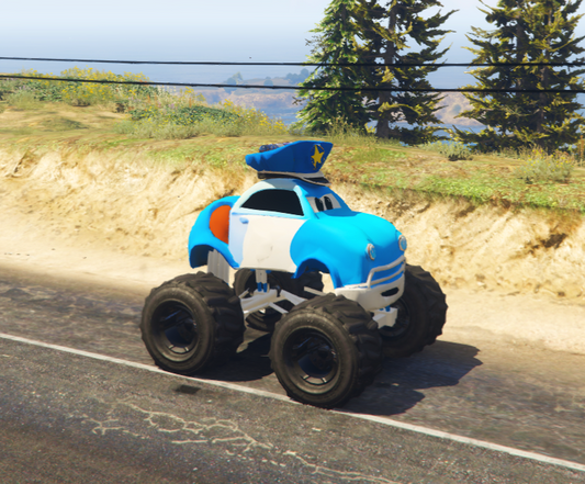 Police Monster Truck 3