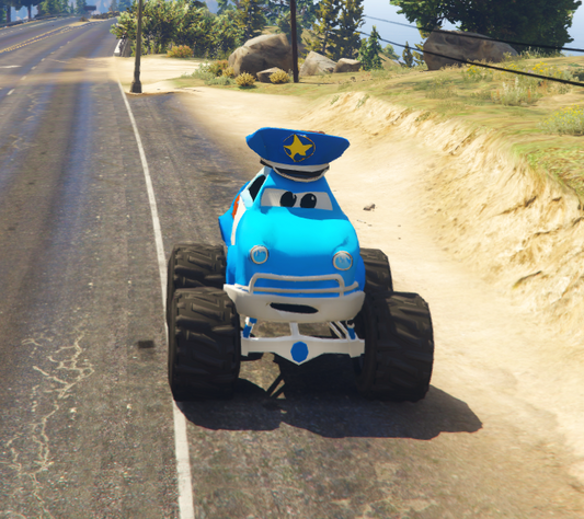 Police Monster Truck 3