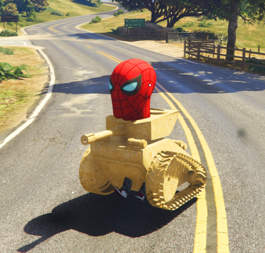 Spiderman Tank 1