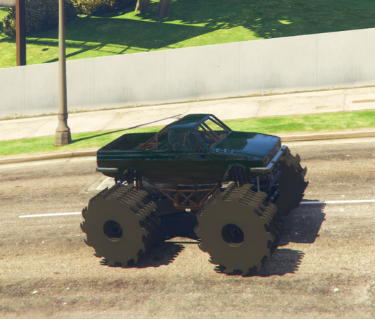 Saw Wheel Monster Truck 2