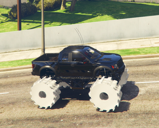 Saw Wheel Monster Truck 3