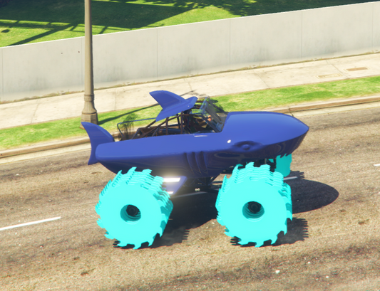 Saw Wheel Monster Truck 4