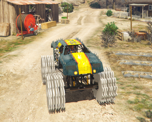 Saw Wheel Monster Truck 5