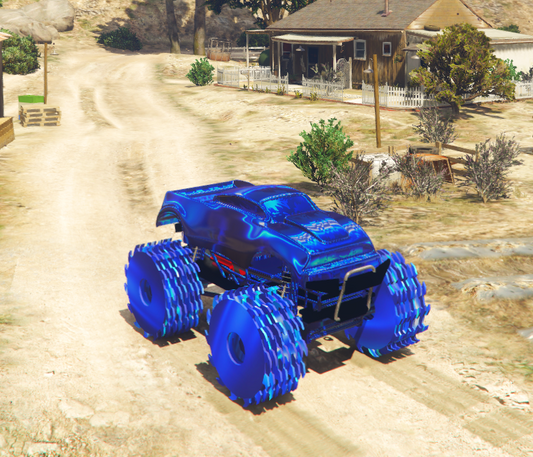 Saw Wheel Monster Truck 7