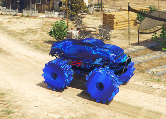 Saw Wheel Monster Truck 7