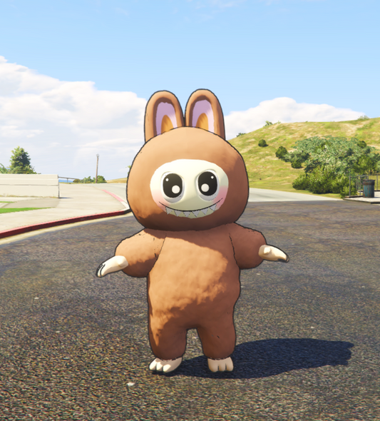 Labubu brown