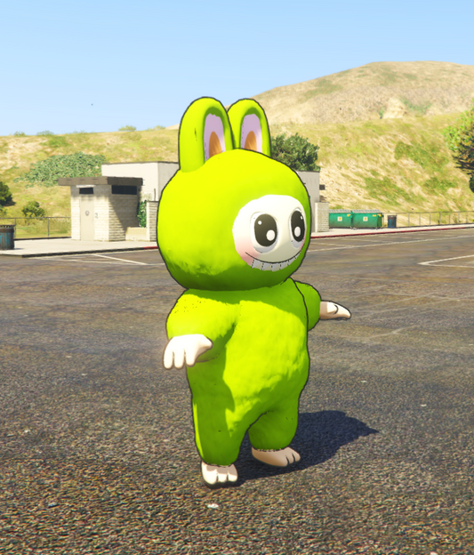 Labubu green