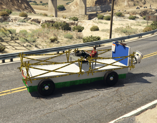 Police Rocket Car (tcrp03)